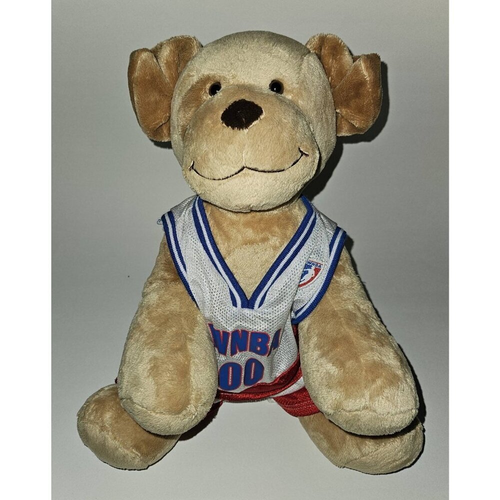 BABW Tan Spotted Dog Plush WNBA Basketball Uniform Jersey Shorts Build Bear Lot